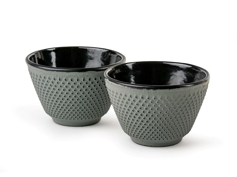 Bredemeijer Xilin Cups cast iron set of 2 - Light Green