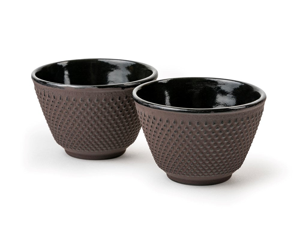 Bredemeijer Xilin Cups cast iron set of 2 - Aubergine