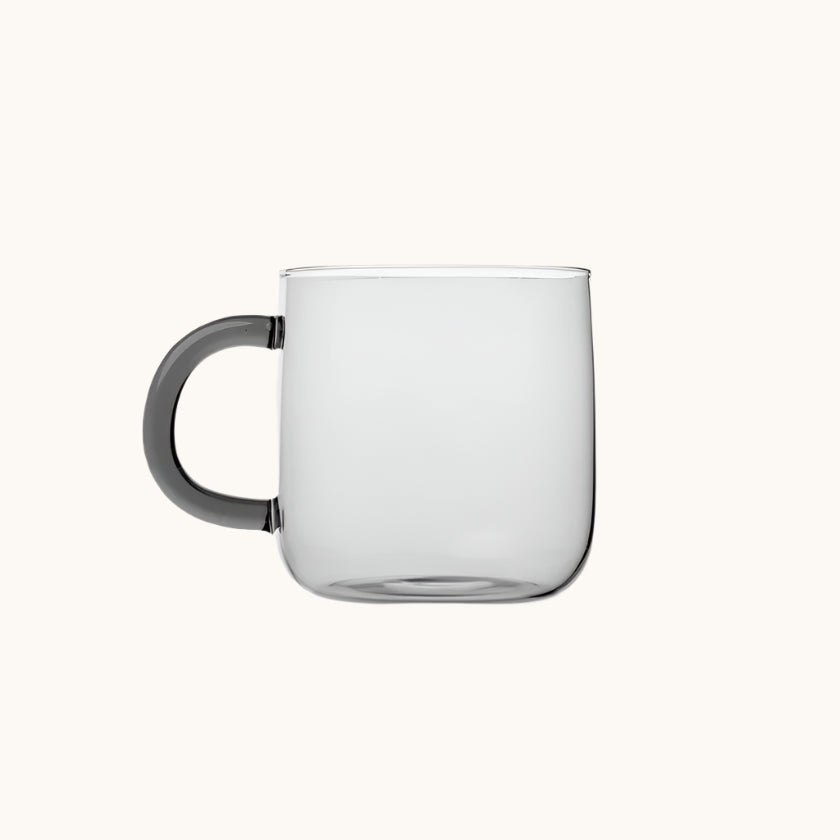 Glass Tea Mug - Smoke