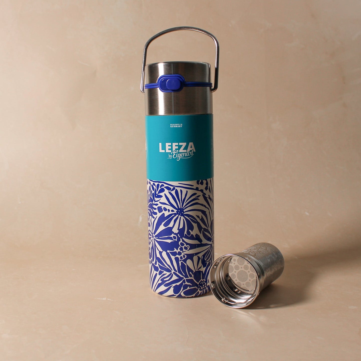 Leeza Flask - Cote D'Azur Blue
