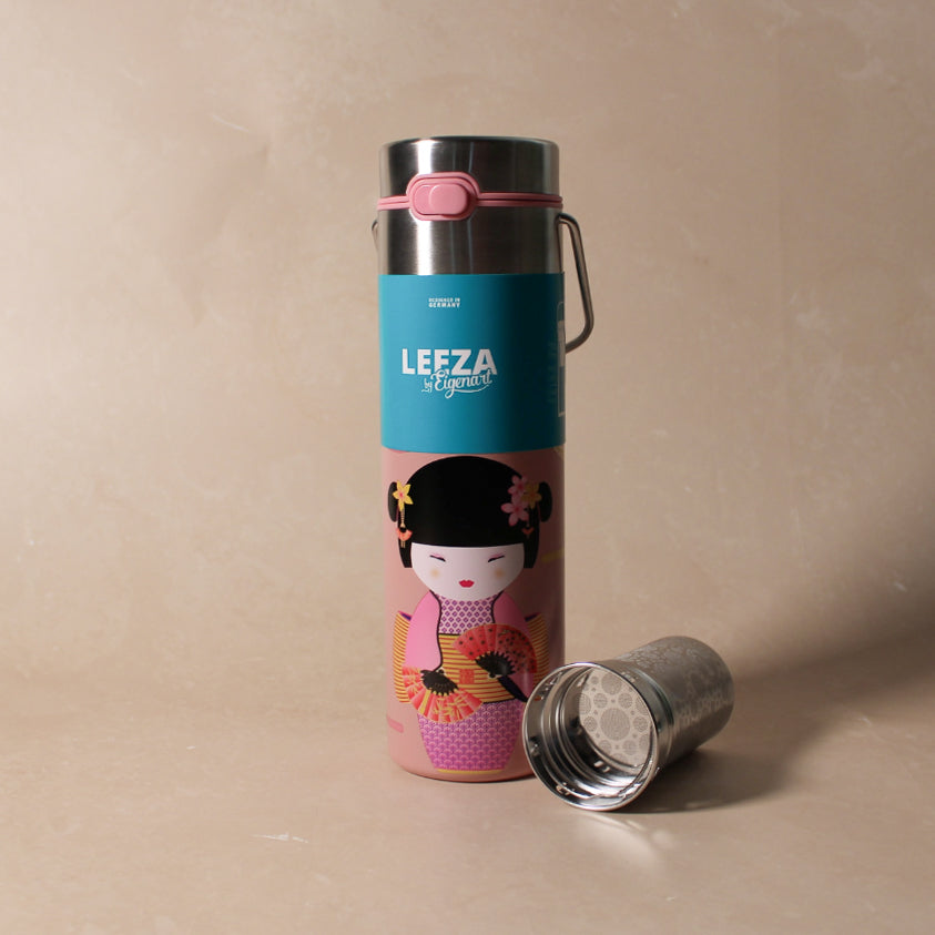 Leeza Flask - Little Geisha Rose