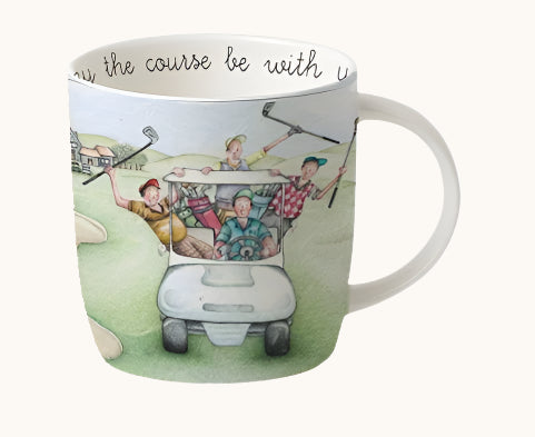 Roy Kirkham Mug - May the Course be With You