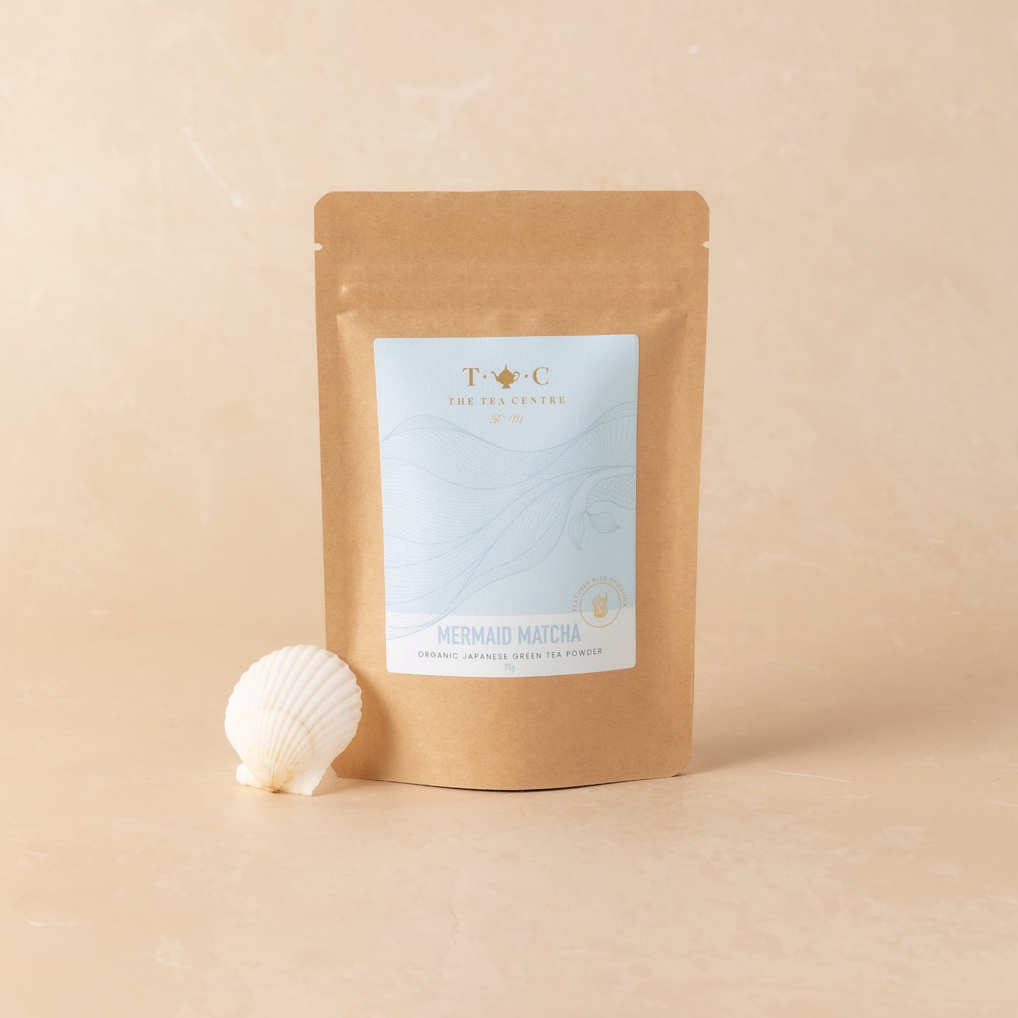 Organic Mermaid Matcha Powder 70g Pouch