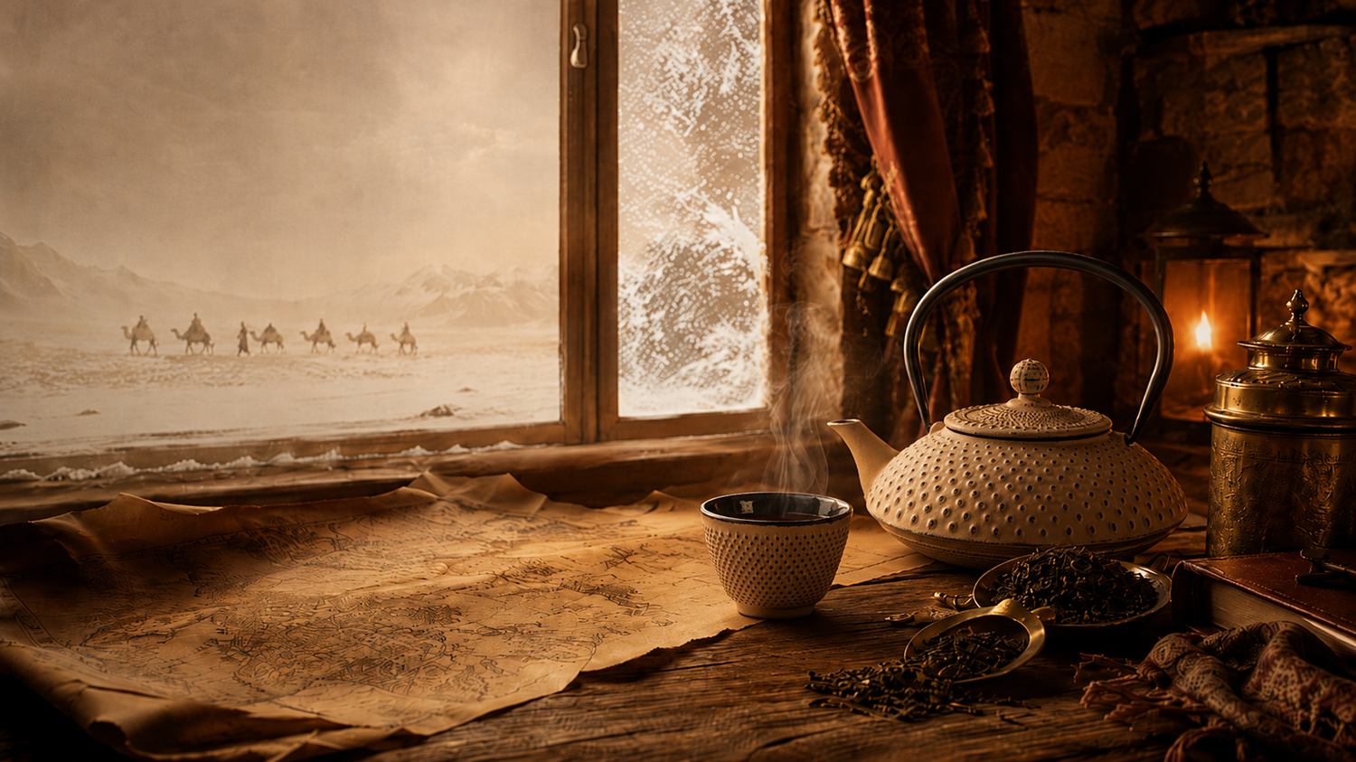 Russian Caravan Tea: A Journey Across the Winter Steppe
