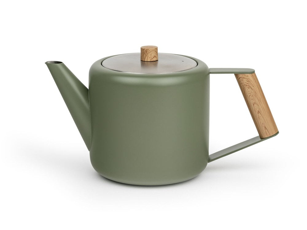 Bredemeijer Teapot Duet Boston 1.1L - Army Green