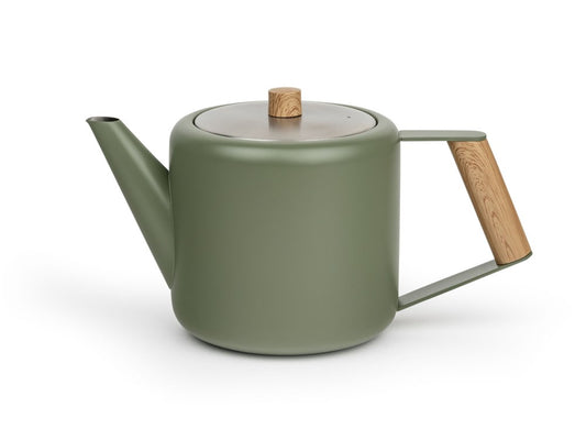 Bredemeijer Teapot Duet Boston 1.1L - Army Green