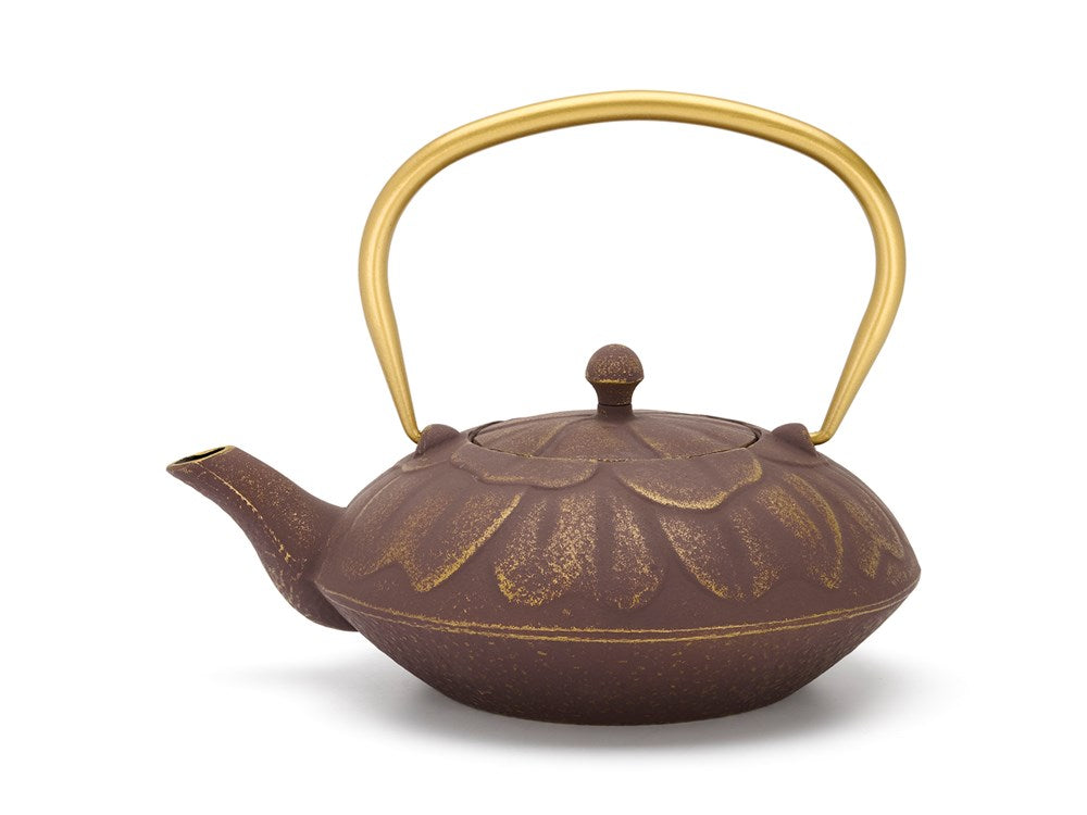 Bredemeijer Teapot Kunming Cast Iron 1.3L - Aubergine