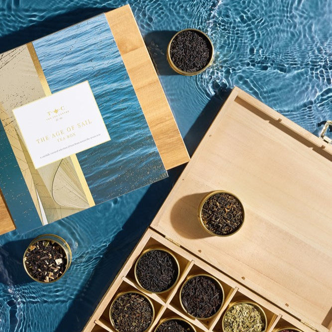 The Age Of Sail Wooden Tea Box