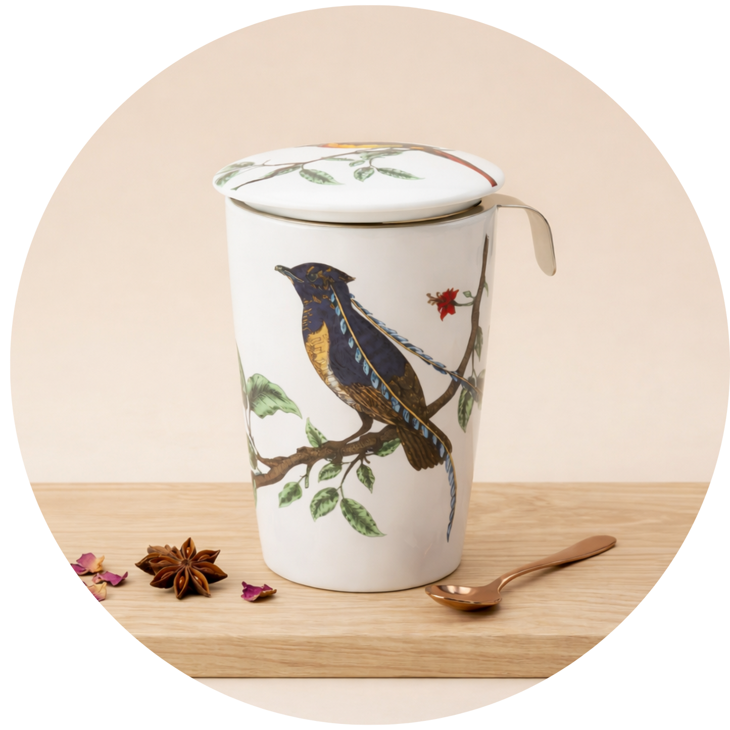 Teaeve 3 Piece Mug - Birds