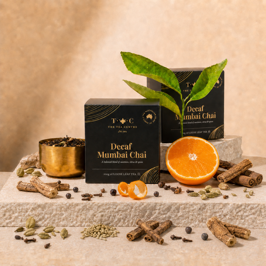 Limited Edition Decaf Mumbai Chai 100gr Carton