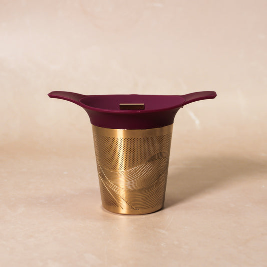 Fine Cup Infuser - Plum