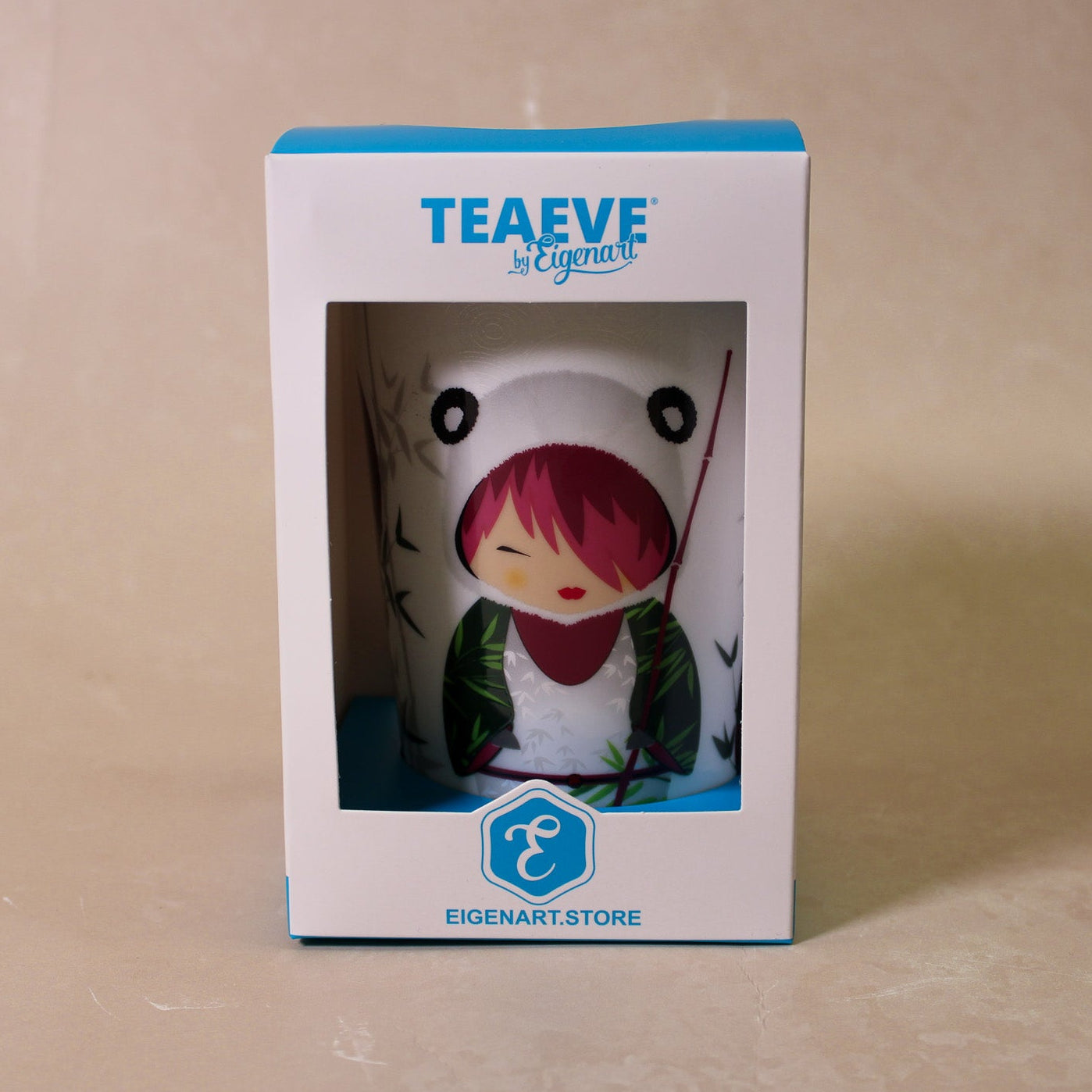 Teaeve 3 Piece Mug - Little Animals Panda