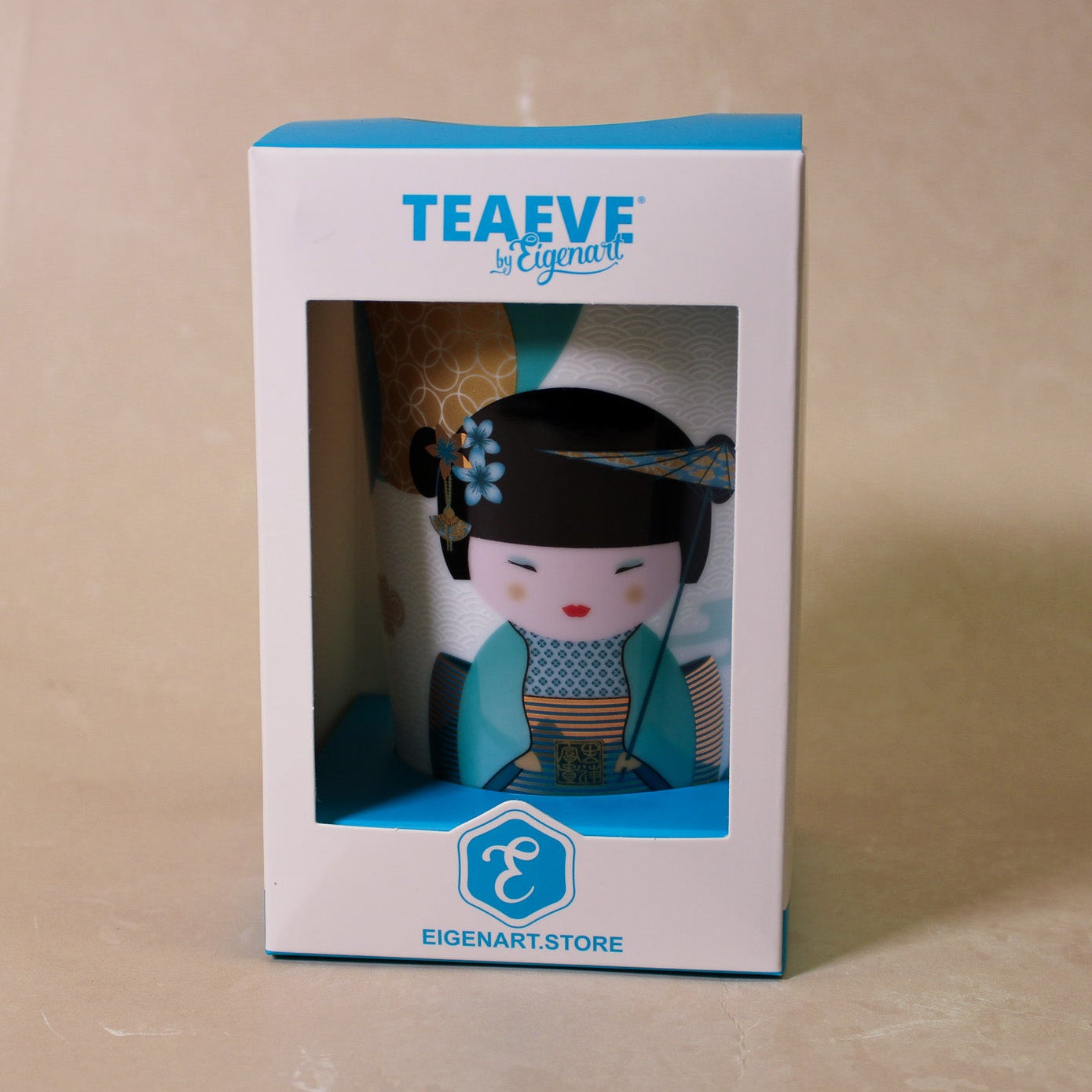 Teaeve 3 Piece Mug - Little Geisha Petrol