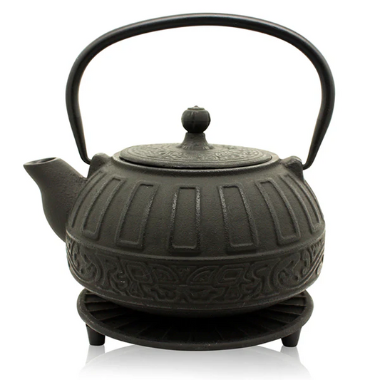 Cast Iron Teapot 800ml - Reflection Black