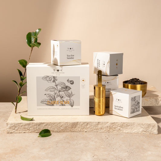NEW - Classic Black Loose Leaf Tea Gift Box