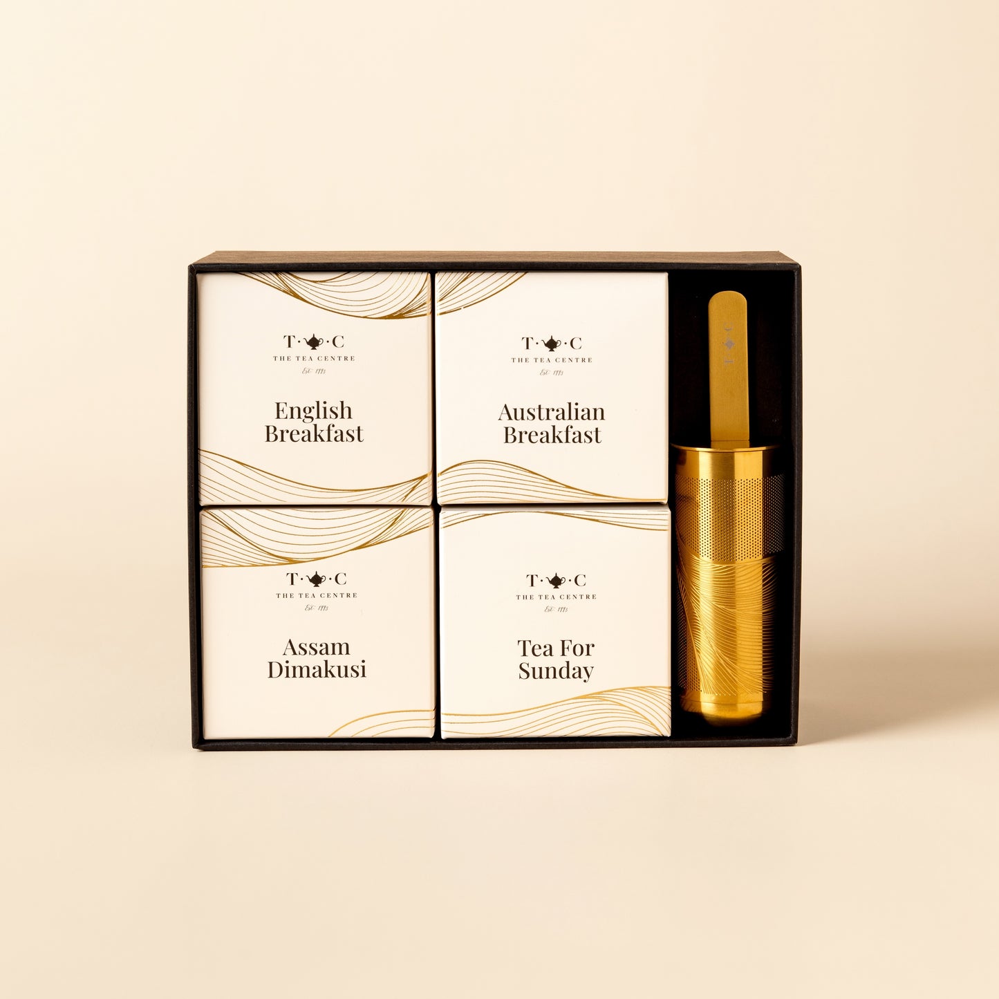 NEW - Classic Black Loose Leaf Tea Gift Box