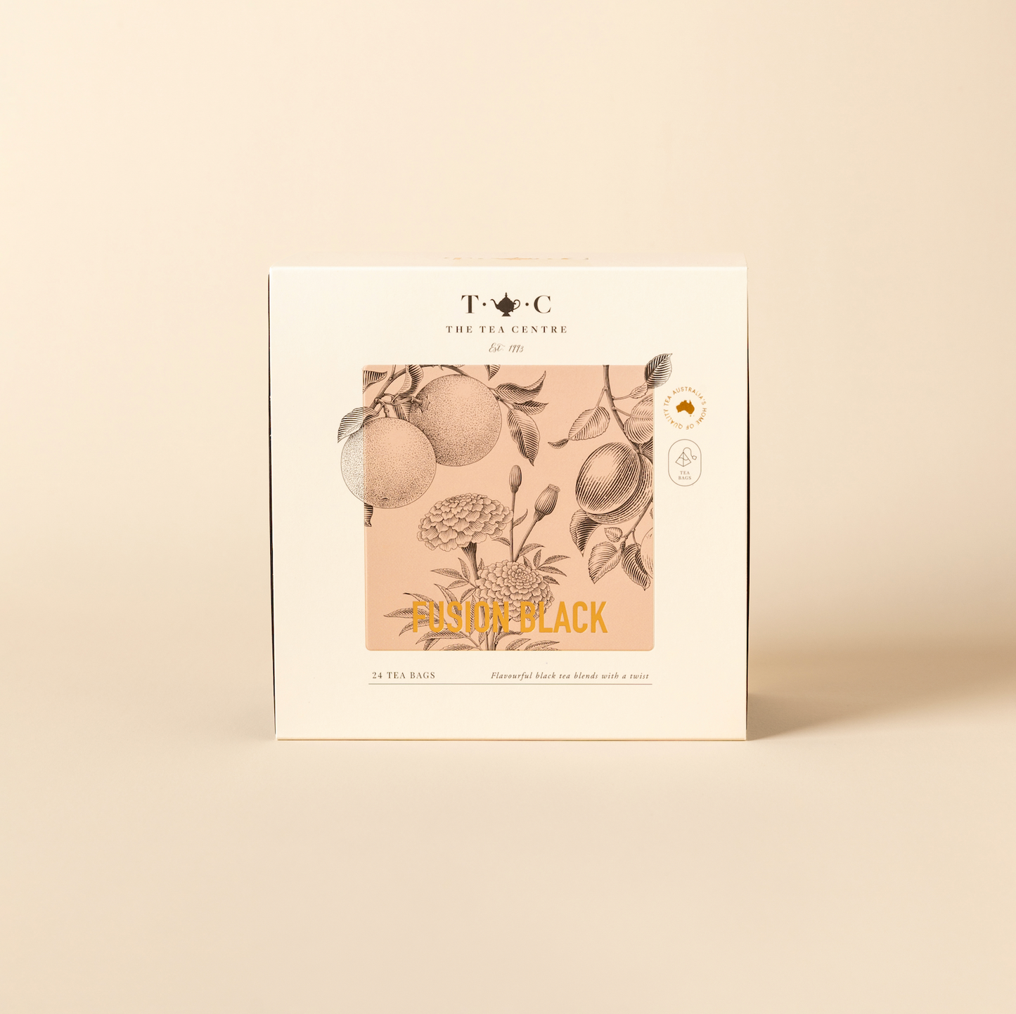 NEW - Fusion Black Teabag Gift Box
