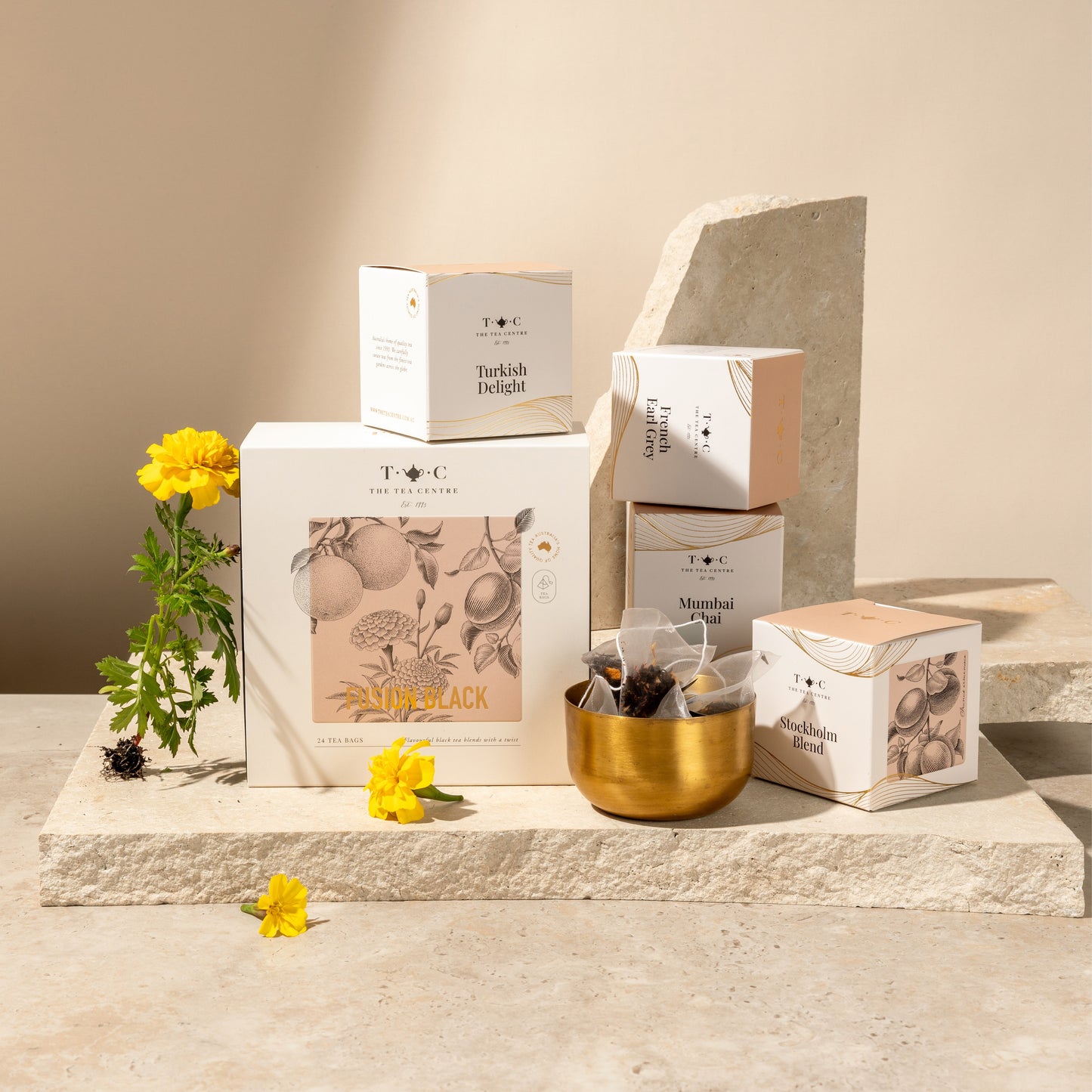 NEW - Fusion Black Teabag Gift Box