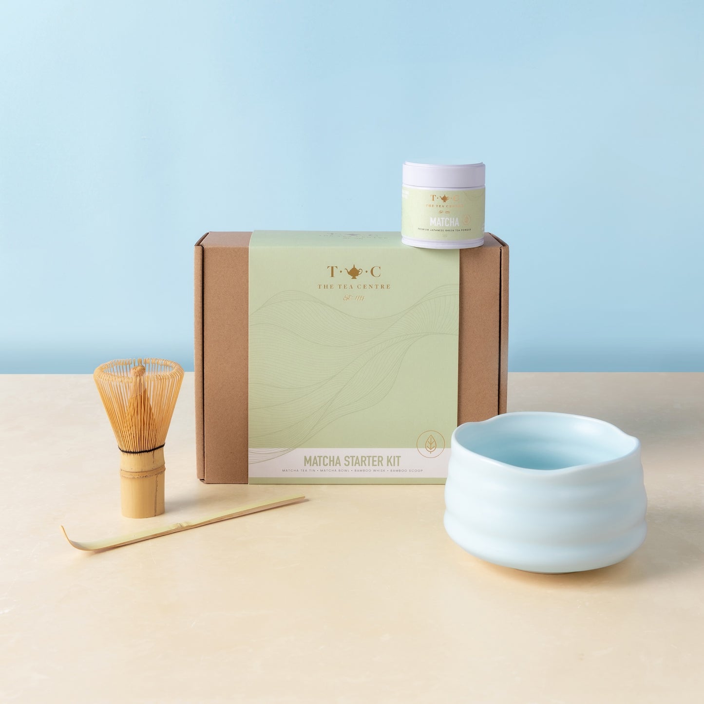 Matcha Starter Kit - Powder Blue