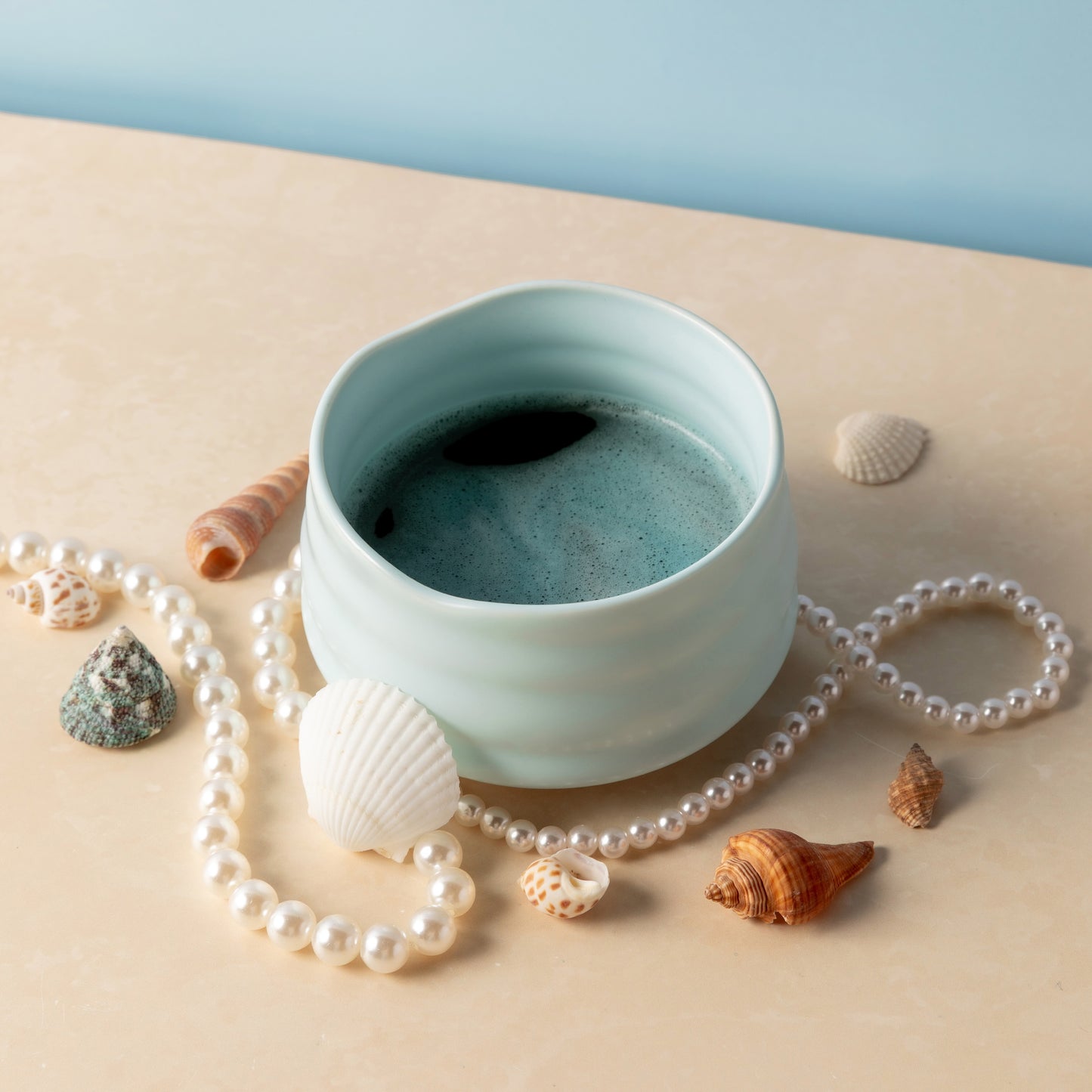 Matcha Bowl - Powder Blue