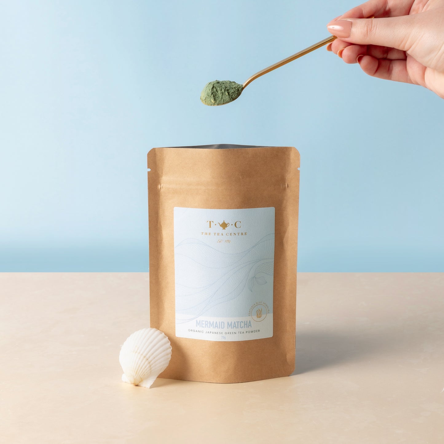 Organic Mermaid Matcha Powder 70g Pouch