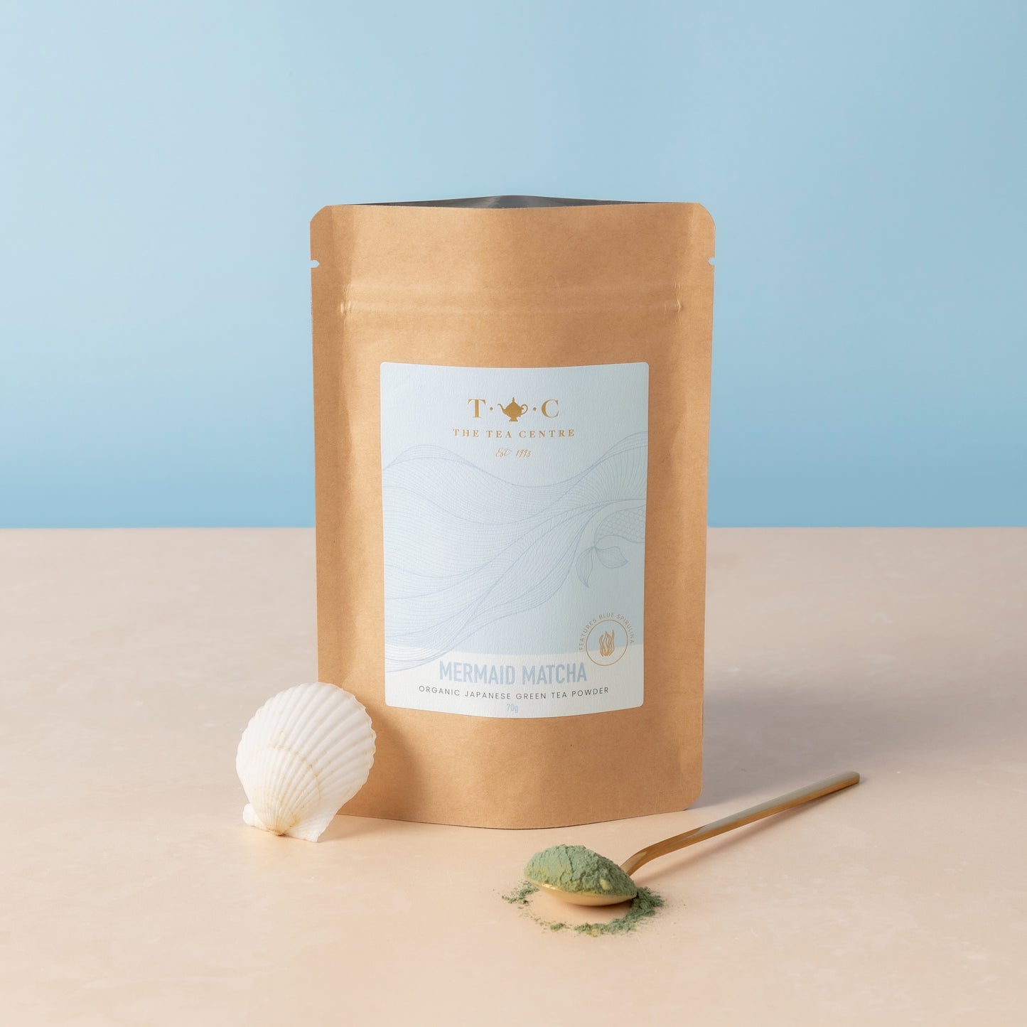 Organic Mermaid Matcha Powder 70g Pouch