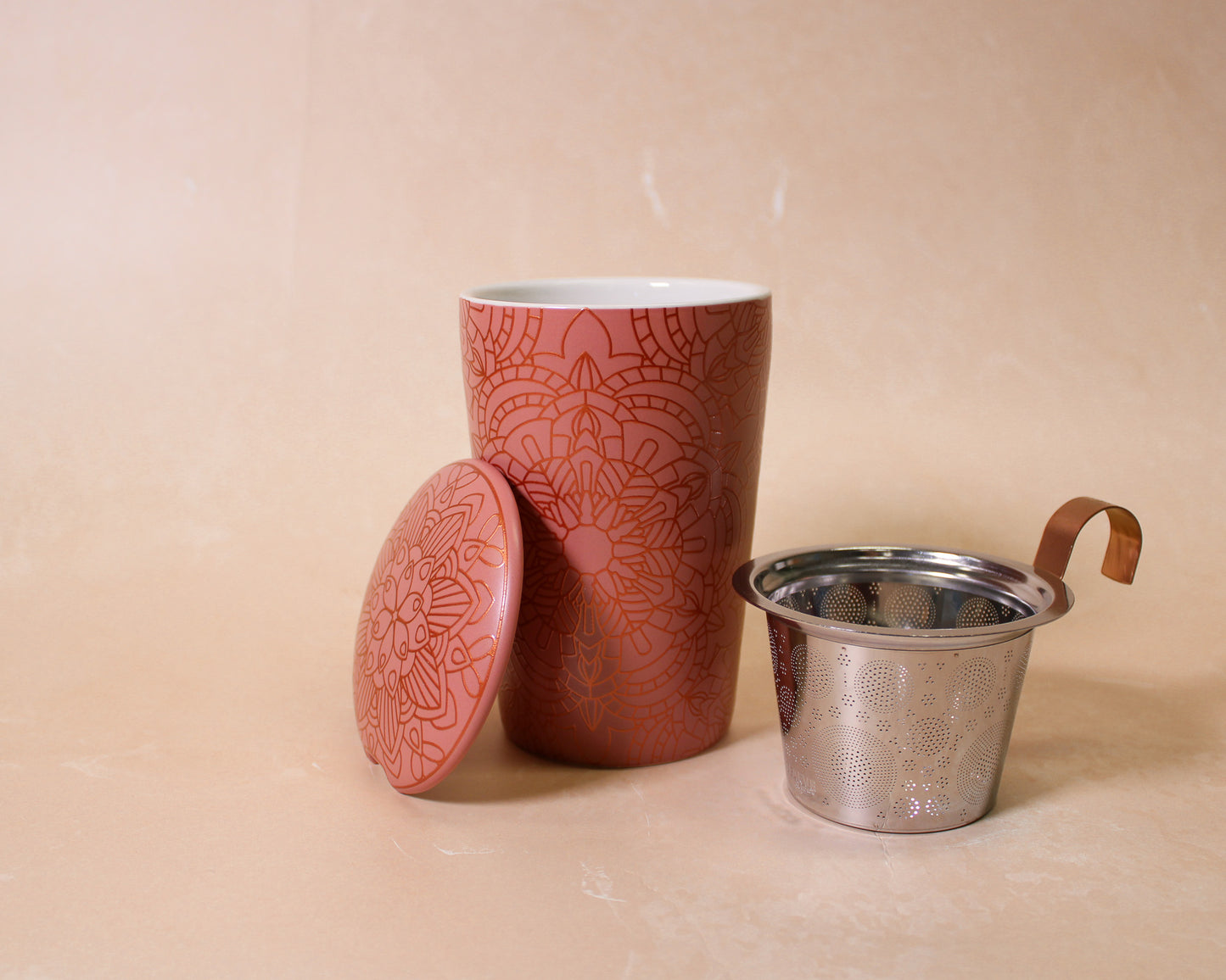 Teaeve 3 Piece Mug - Mandala Powder