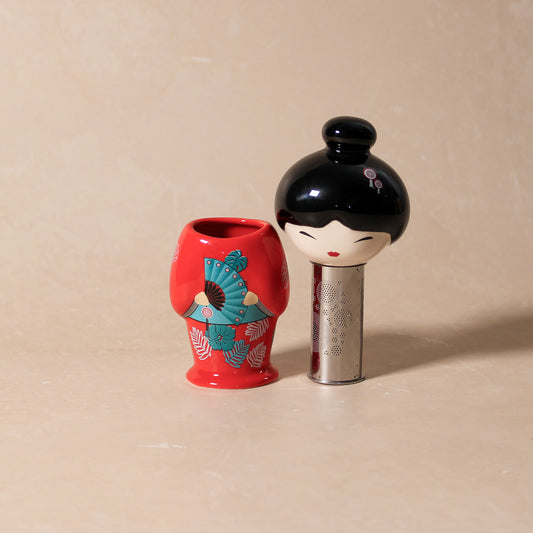 TEAFAN Infuser - Maiko Geisha Red