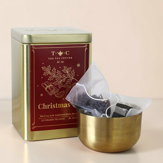 Limited Edition Christmas Black 25 Teabags Tin