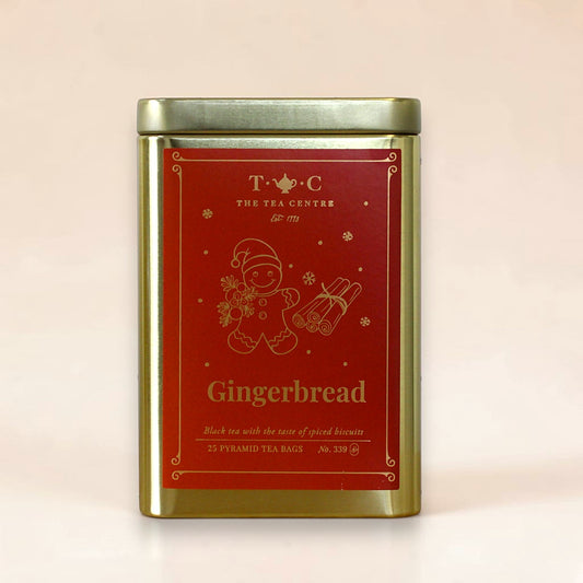 Limited Edition Gingerbread Black 25 Teabags Tin